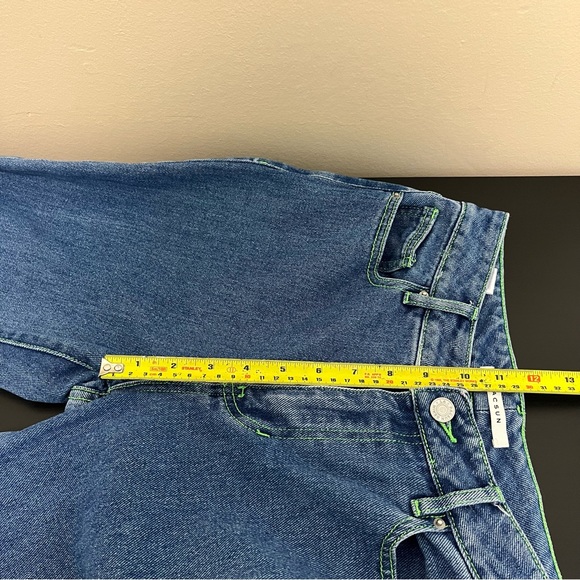 PacSun High Rise Straight Leg Mom Jean - Medium Wash - Picture 12 of 12